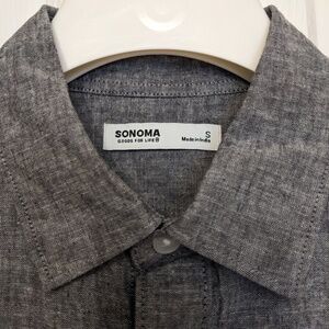 Sonoma Goods for Life Men's Short Sleeve Shirt size small